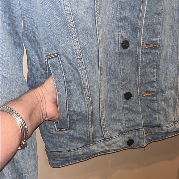 ASOS Men's Denim Jacket size small / preowned - Picture 6 of 11